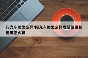 阳光车险怎么样/阳光车险怎么样理赔范围和速度怎么样
