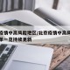 北京疫情中高风险地区/北京疫情中高风险地区名单一览持续更新