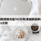 美国新冠肺炎超765万例/美国新冠肺炎超2981万例