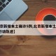 【北京新增本土确诊5例,北京新增本土确诊2例行动轨迹】