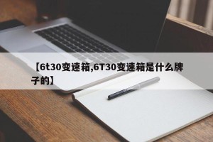 【6t30变速箱,6T30变速箱是什么牌子的】